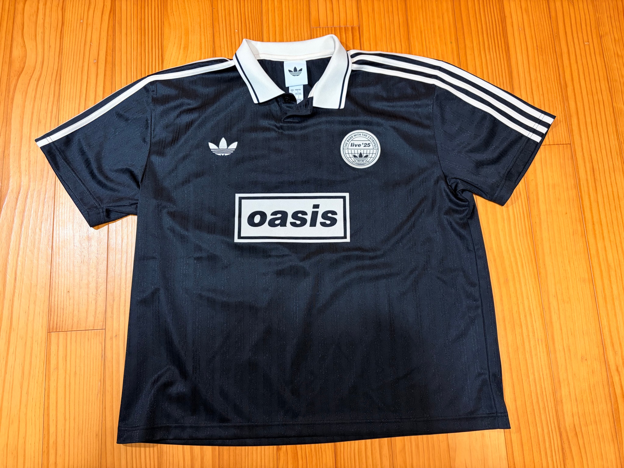 adidas x Oasis Tour Jacquard Jersey "Black"
