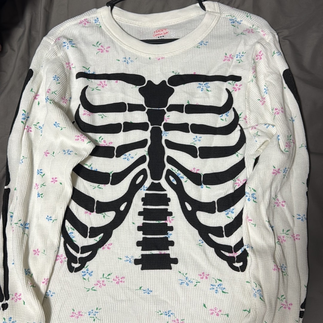 Supreme x Hanes Bones Thermal Crew (1 Pack) "Floral"
