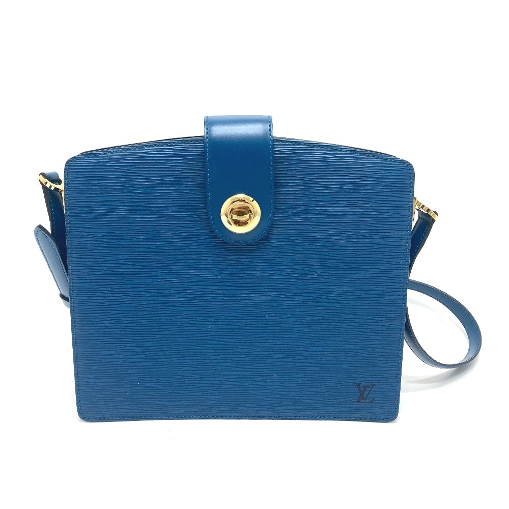 ルイヴィトン LOUIS VUITTON カプチン M52345 エピ カバン ワンショルダー ポシェット ショルダーバッグ エピレザー ブルー