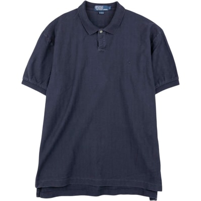 古着 ラルフローレン Ralph Lauren POLO by Ralph Lauren ヘリンボーン 半袖 ポロシャツ メンズL相当/eaa657414