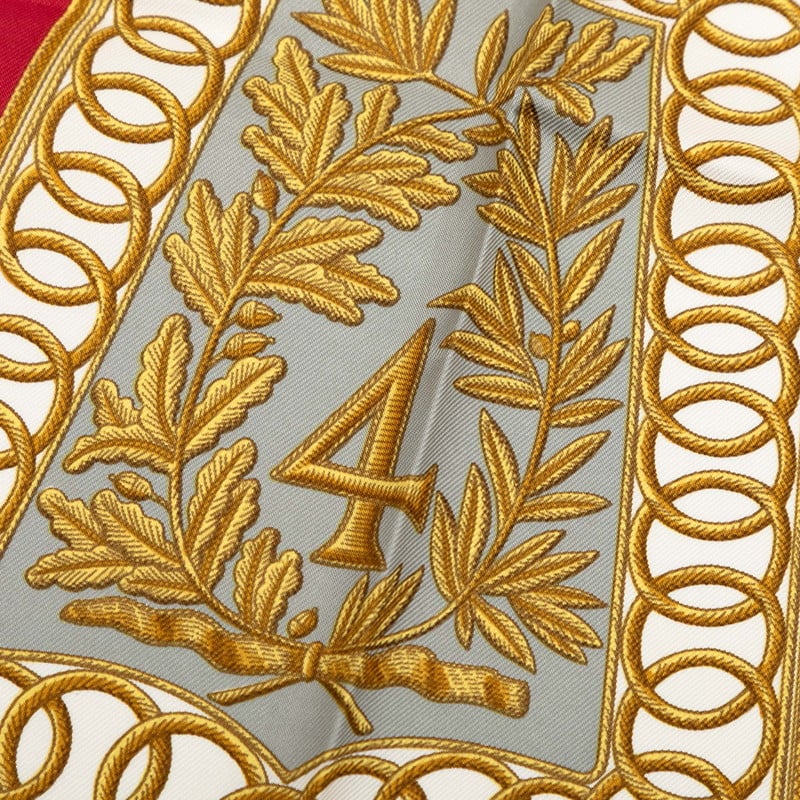 B (目立った傷や汚れなし)】エルメス カレ90 Poste et Cavalerie B (目立った傷や汚れなし)】エルメス カレ90 Poste et Cavalerie
