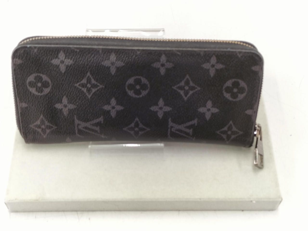 Louis Vuitton Zippy Wallet Vertical Monogram Eclipse