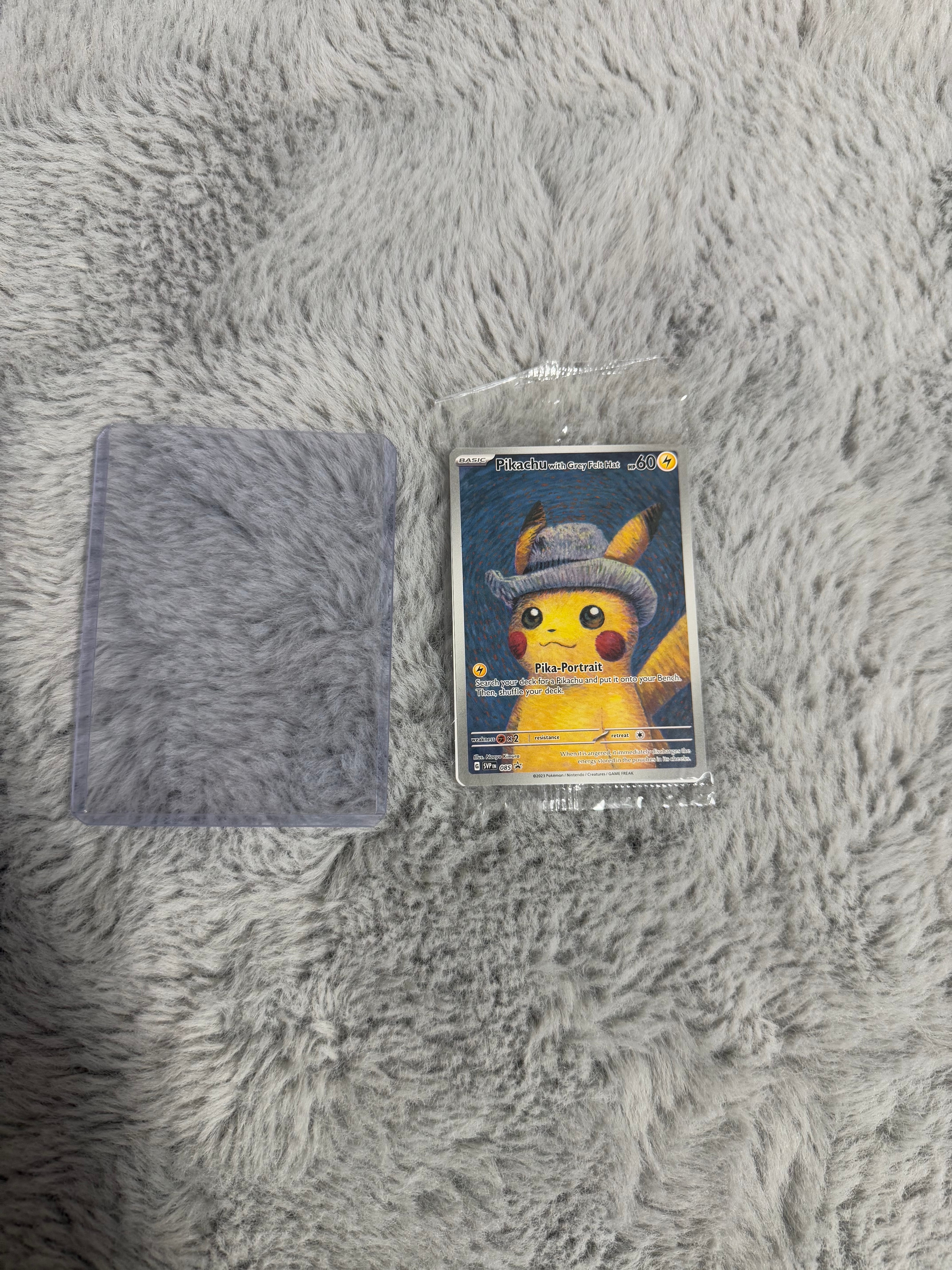 【英語版】ゴッホピカチュウ　プロモ 海外限定】ポケモンカード ゴッホ美術館 コラボ ゴッホピカチュウ