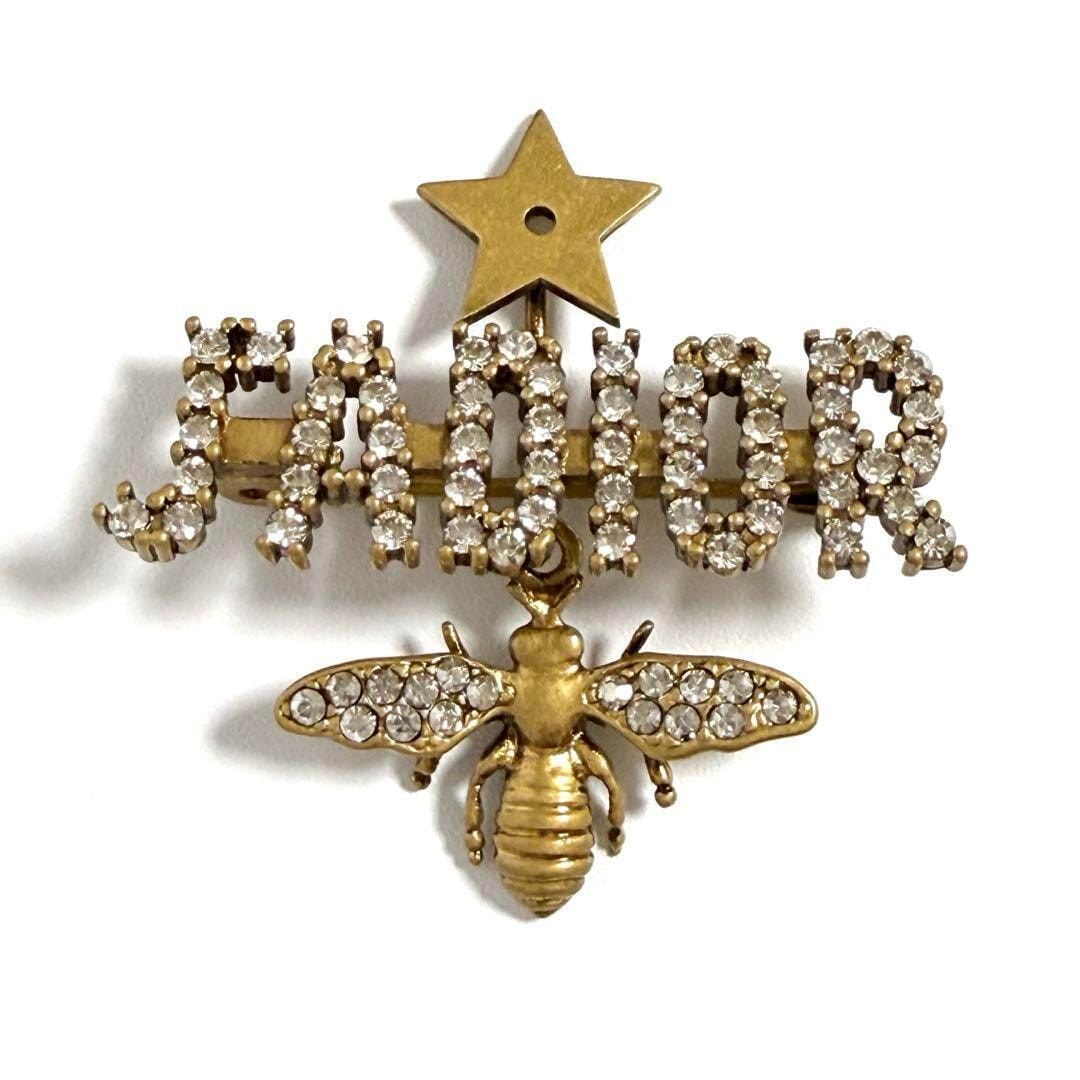 【新品同様】ディオール レディース ピン ブローチ バッジ ビー ジャディオール