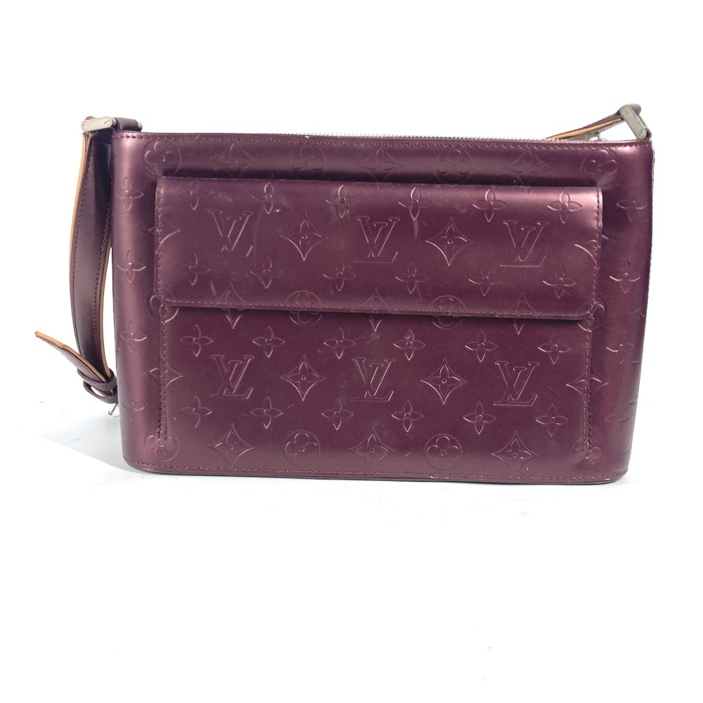 ルイヴィトン LOUIS VUITTON アルストン M55126 モノグラムマット カバン 肩掛 ショルダーバッグ モノグラムマットレザー ヴィオレ パープル