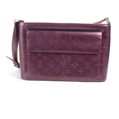 ルイヴィトン LOUIS VUITTON アルストン M55126 モノグラムマット カバン 肩掛 ショルダーバッグ モノグラムマットレザー ヴィオレ パープル