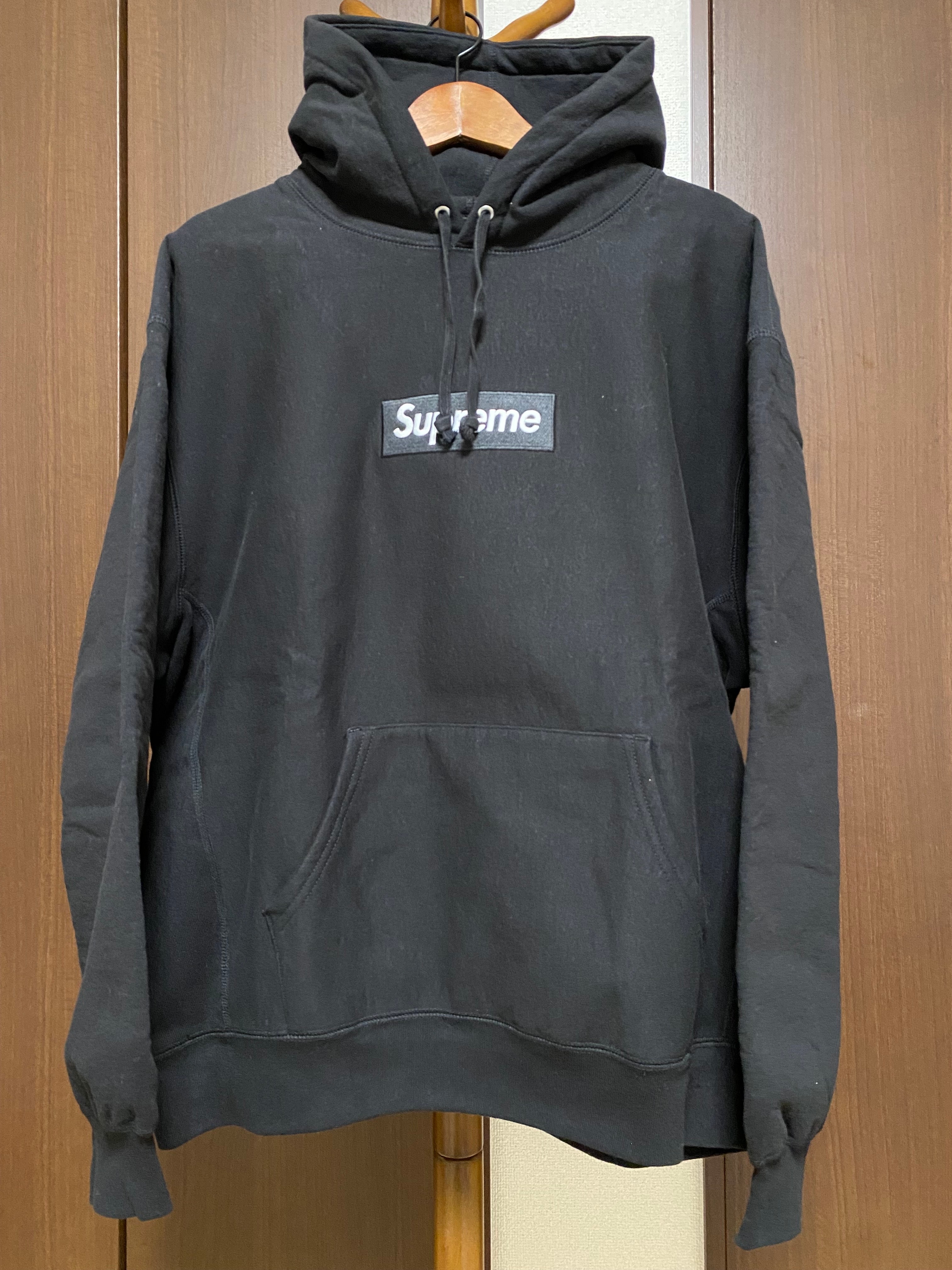 Supreme Box Logo Hooded Sweatshirt "Black" (23FW)