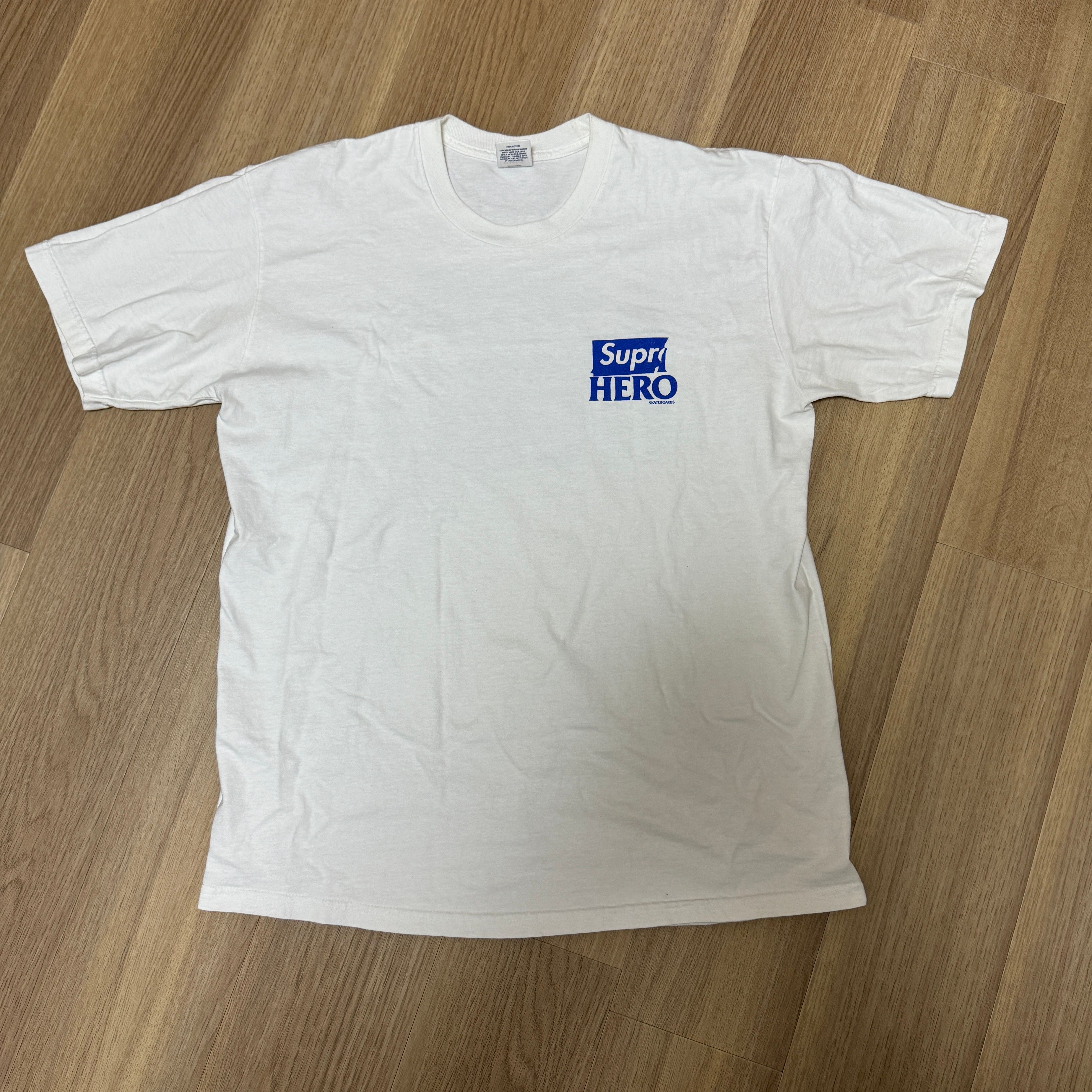 Supreme / ANTIHERO Dog Tee "White"