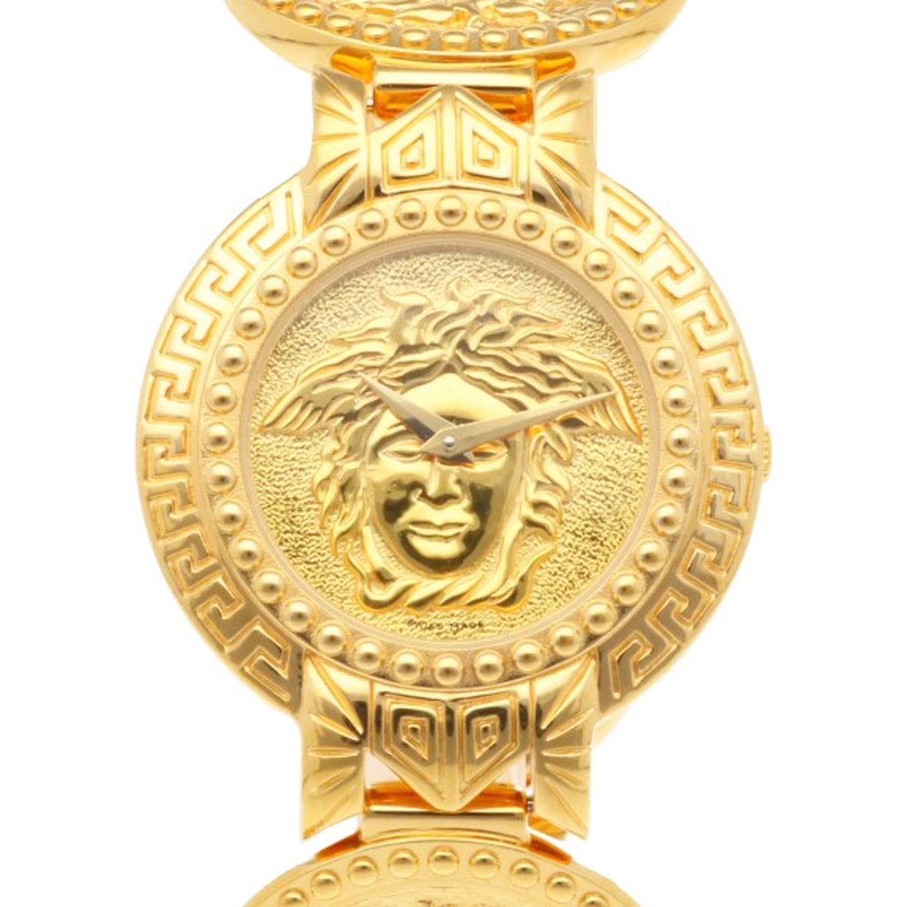 ヴェルサーチ 腕時計 時計 GP 7008002 クオーツ ユニセックス 1年保証 VERSACE  中古