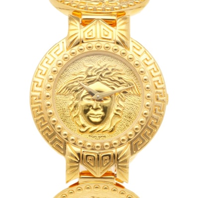 ヴェルサーチ 腕時計 時計 GP 7008002 クオーツ ユニセックス 1年保証 VERSACE 中古