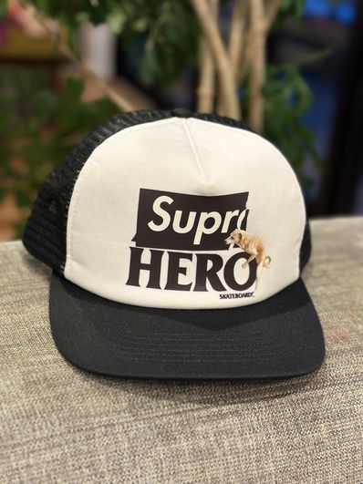 Supreme / ANTIHERO Mesh Back 5-Panel "Black"