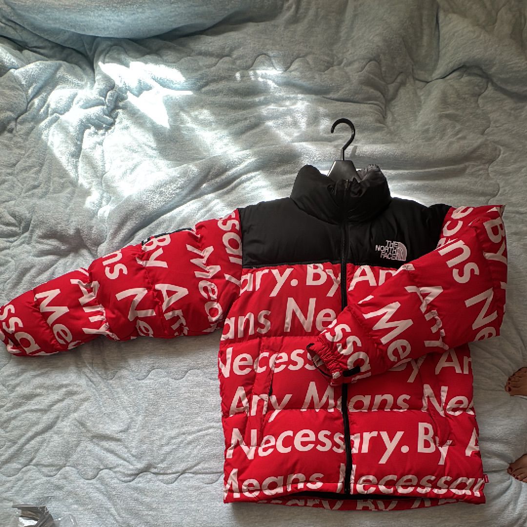 Supreme / THE NORTH FACE BY ANY MEANS NUPTSE JACKET "Red"