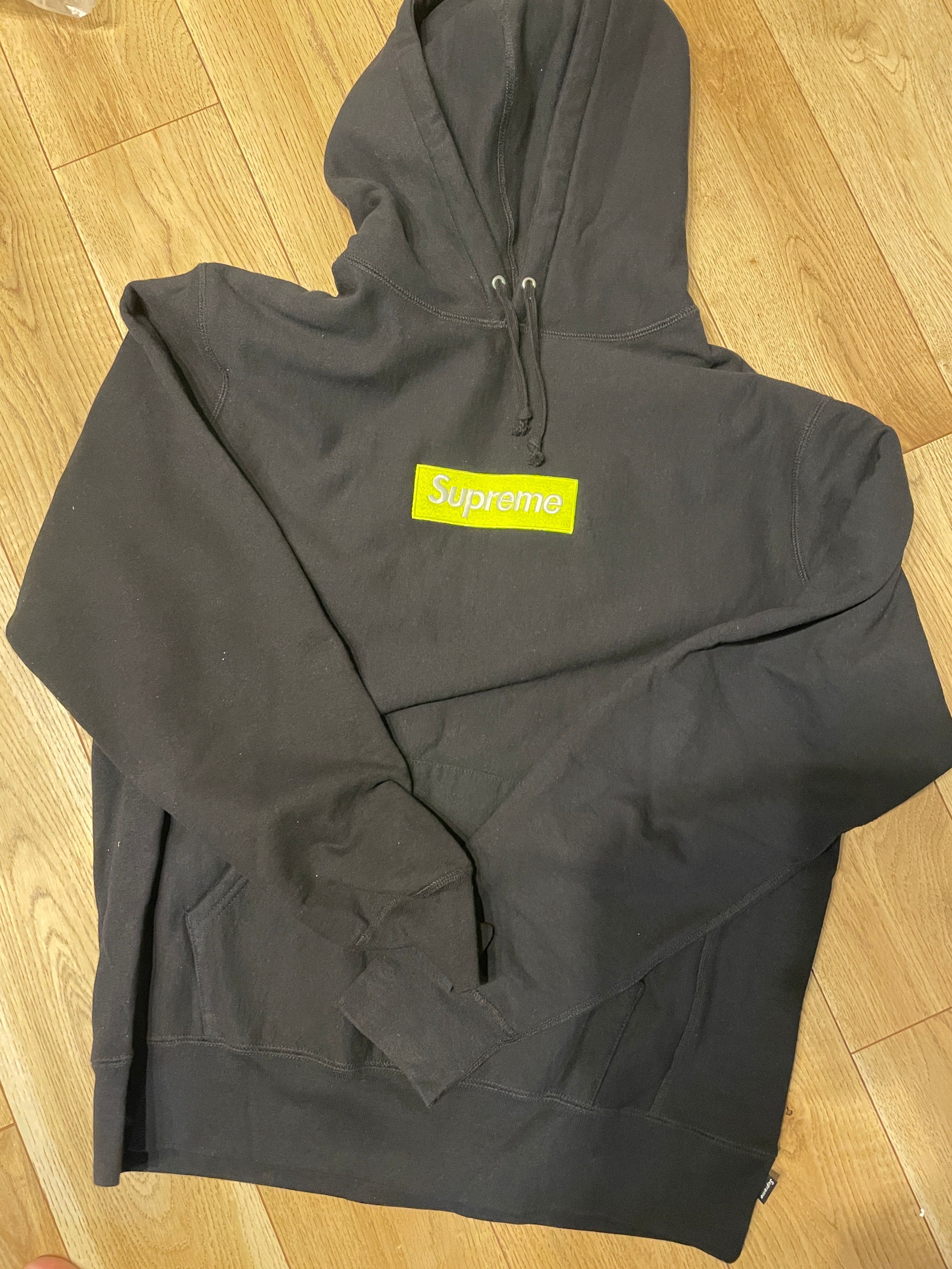 Supreme Box Logo Hooded Sweatshirt "Black" (17FW)