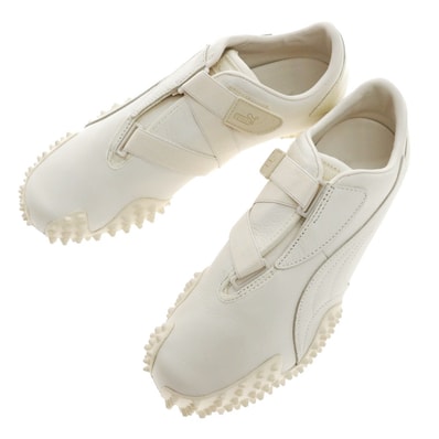 【中古】【未使用】プーマ PUMA MOSTRO LEATHER レザー スニーカー アイボリー【サイズ28】【メンズ】