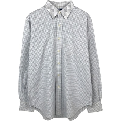 古着 ラルフローレン Ralph Lauren ANDREW CLASSIC FIT 長袖 コットンチェックシャツ メンズM相当/eaa666388