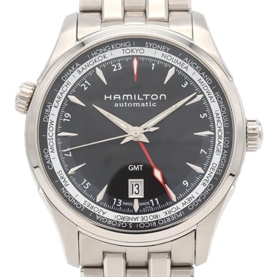 ハミルトン ジャズマスターGMT H326950/H32695131 SS 自動巻