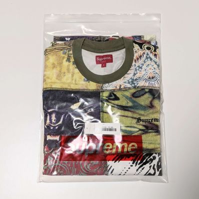 Supreme Mosaic Patchwork L/S Top "Multi"