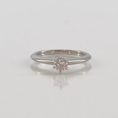 TIFFANY&Co.(ティファニー) ダイヤモンド PT950 #9号 リング・指輪 3.71g