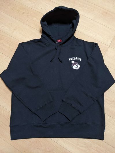 Supreme Snowman Hooded Sweatshirt "Black"
