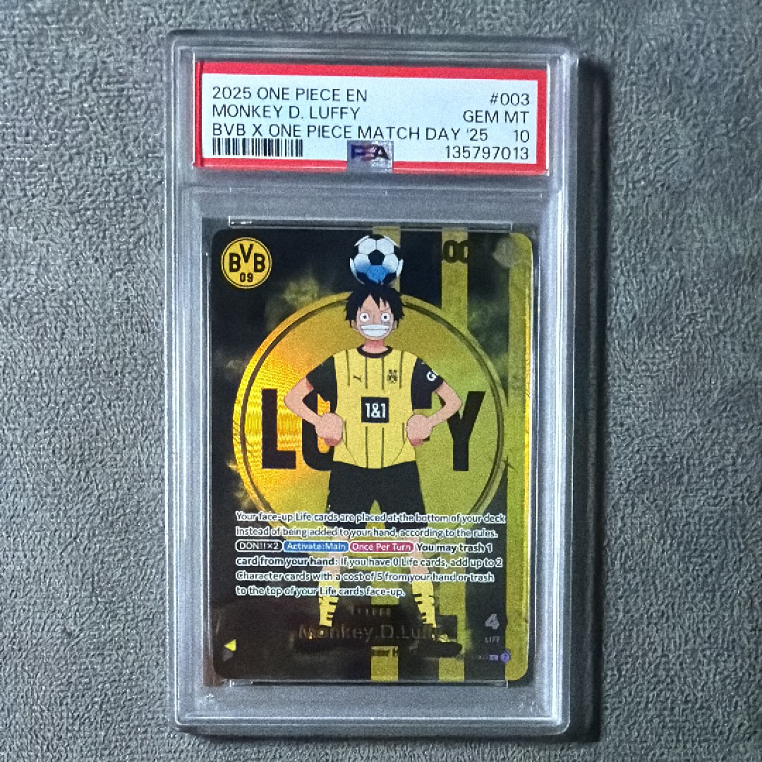 PSA10】モンキー・D・ルフィ L [ST13-003]【英語版】(プロモーション