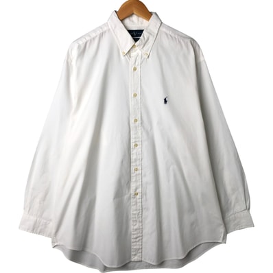古着 ラルフローレン Ralph Lauren YARMOUTH 長袖 ボタンダウンシャツ メンズXL相当/eaa560277