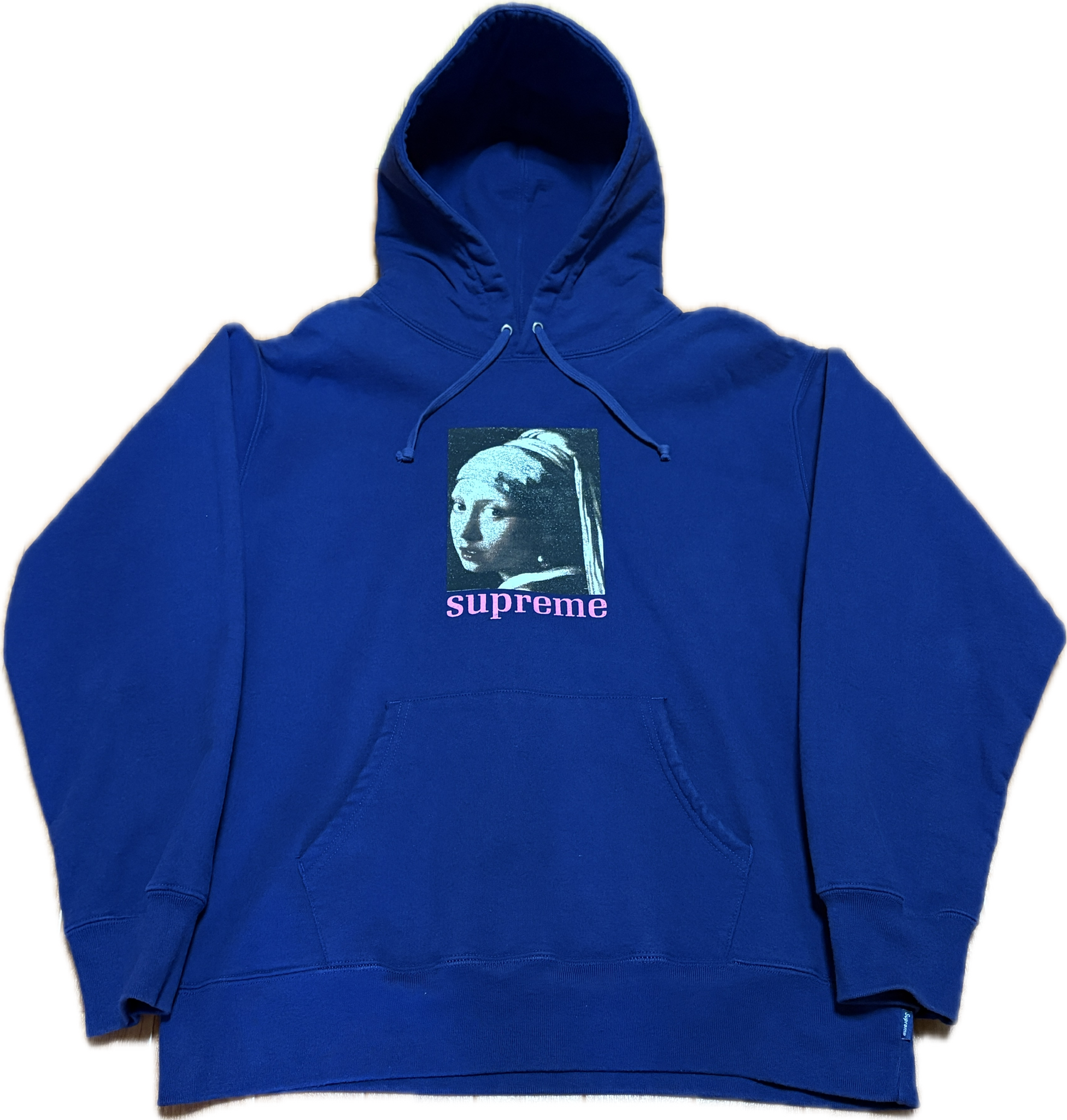 Supreme Pearl Hooded Sweatshirt "Navy"
