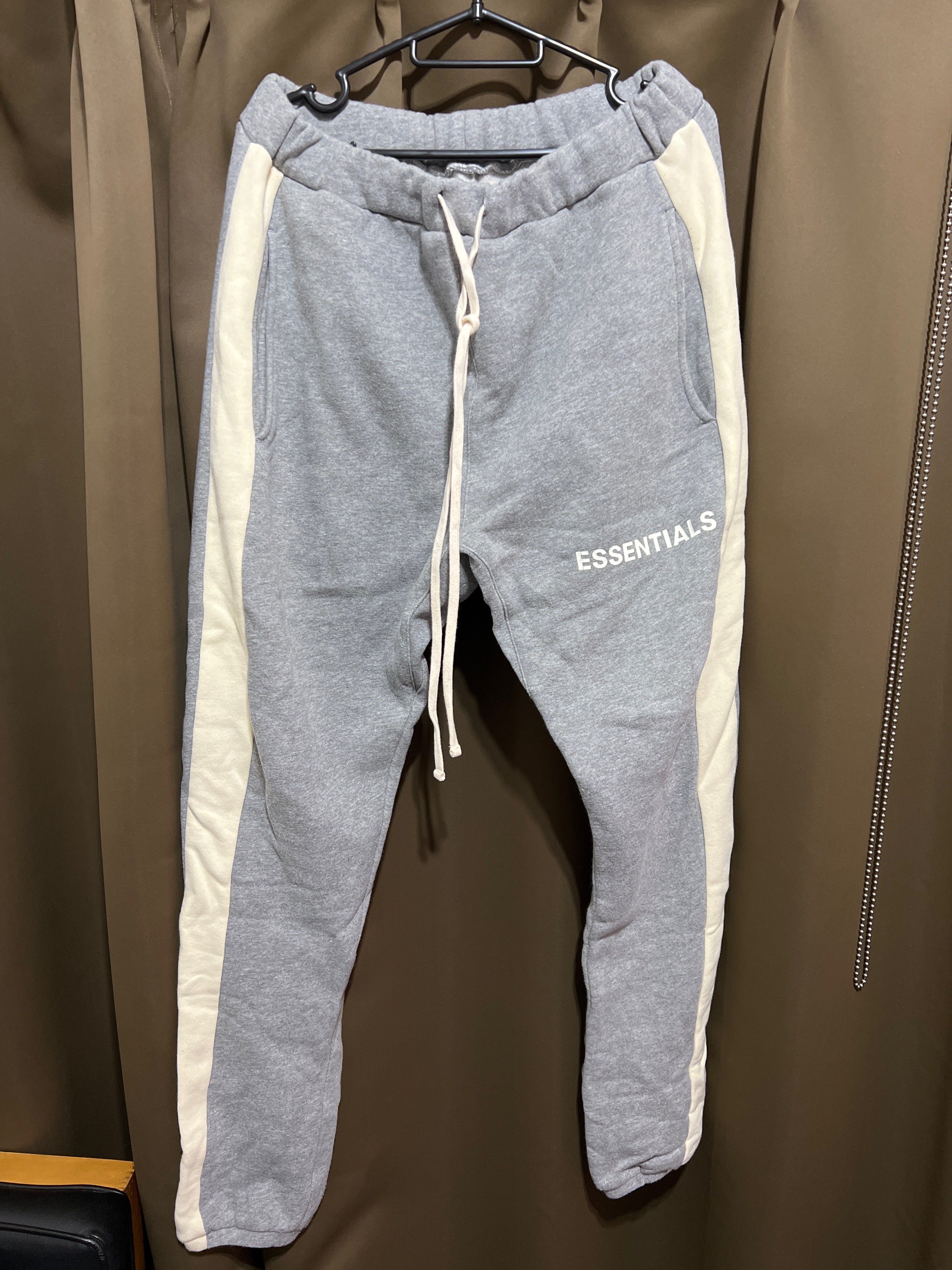 FEAR OF GOD Essentials Side Stripe Sweatpants "Grey"