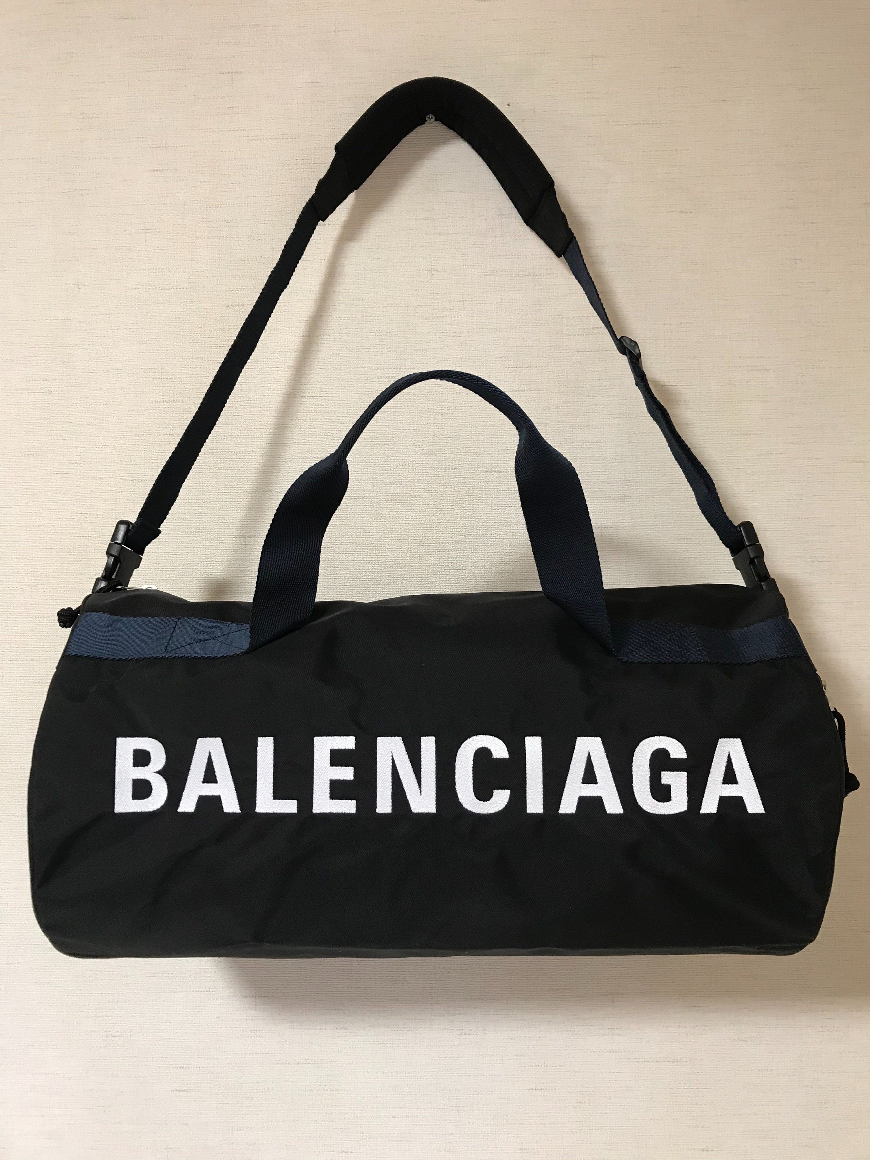 新品・バレンシアガ ジムバッグ