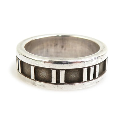 ティファニー TIFFANY&Co. リング・指輪 アトラス シルバー925 シルバー ユニセックス 10号【中古】 56791c