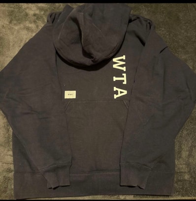 Wtaps Design 01 / Hoody / Cotton. College "Navy"