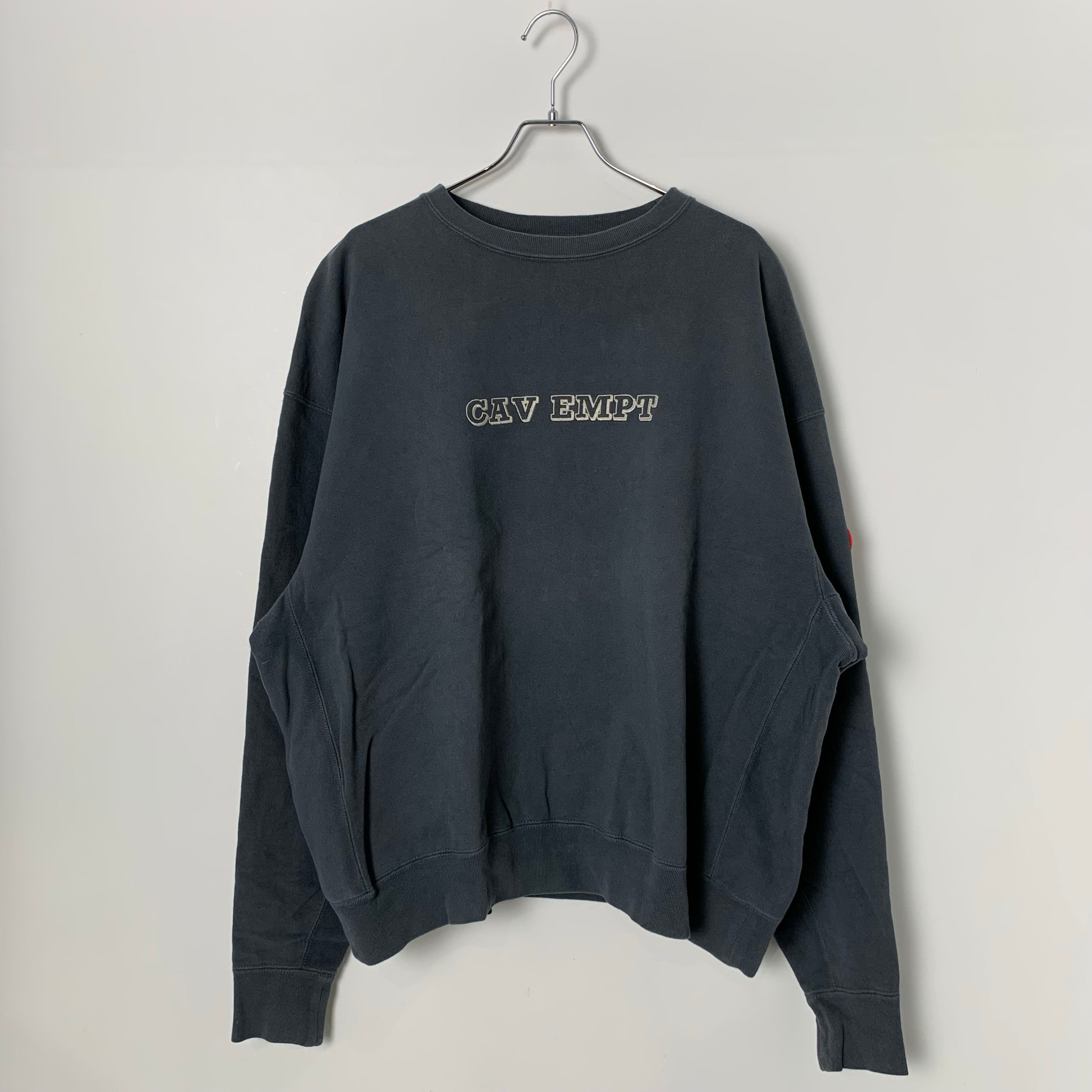 Cav Empt OVERDYE CAV EMPT CREW NECK Gray