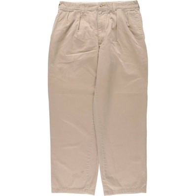 古着 ラルフローレン Ralph Lauren POLO by Ralph Lauren ANDREW PANT ツータック チノパンツ メンズw32相当/eaa531661