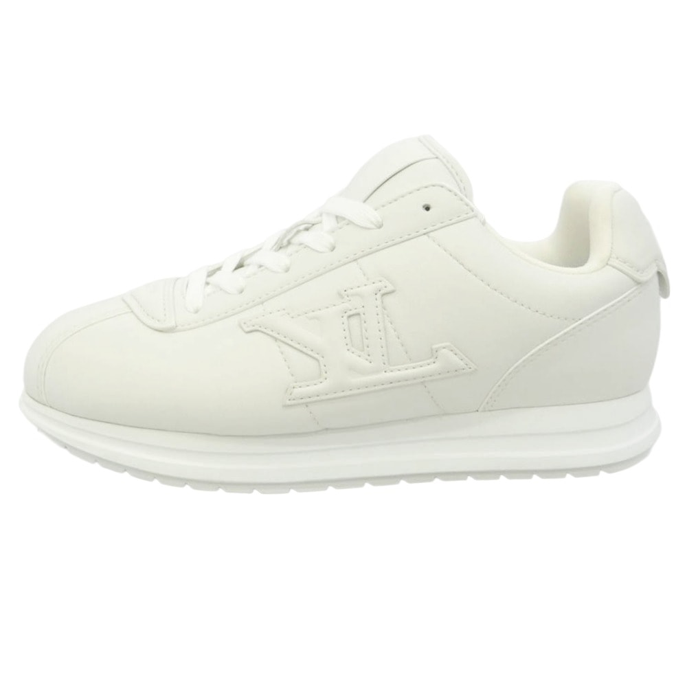 LOUIS VUITTON ルイ・ヴィトン 1AIKF6 buttersoft sneakers バター ソフト ローカット スニーカー ホワイト系 8【極上美品】【中古】