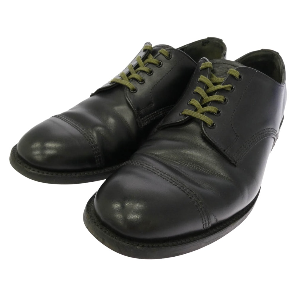 SANDERS サンダース URBAN RESEARCH アーバンリサーチ 2521-UM24 URBAN RESEARCH別注 MILITARY DERBY SHOE ミリタリー ダービー レザー シューズ ブラック系 EU8【中古】