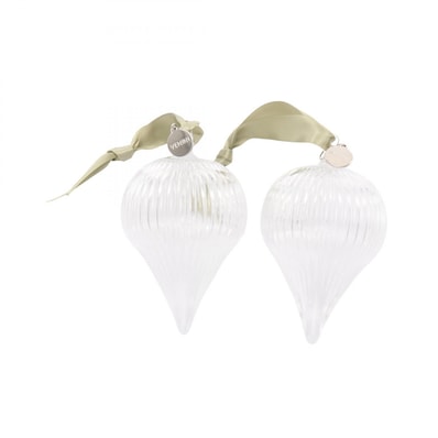 ヴァンクリーフ&アーペル Van Cleef & Arpels × VENINI オーナメント アクセサリー ガラス メンズ レディース クリア系 【中古】