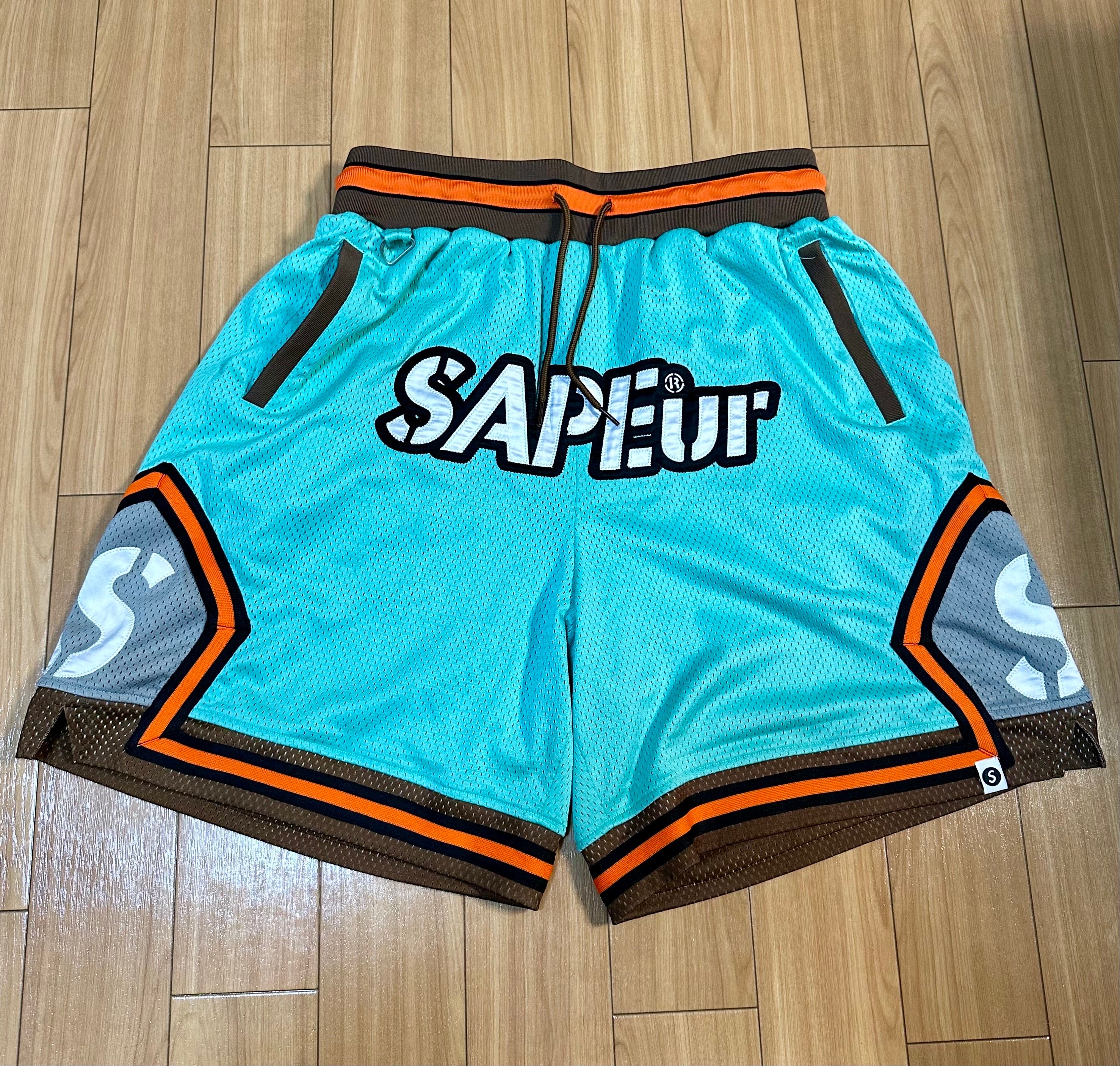 SAPEur Basket Shorts "Mint Green"