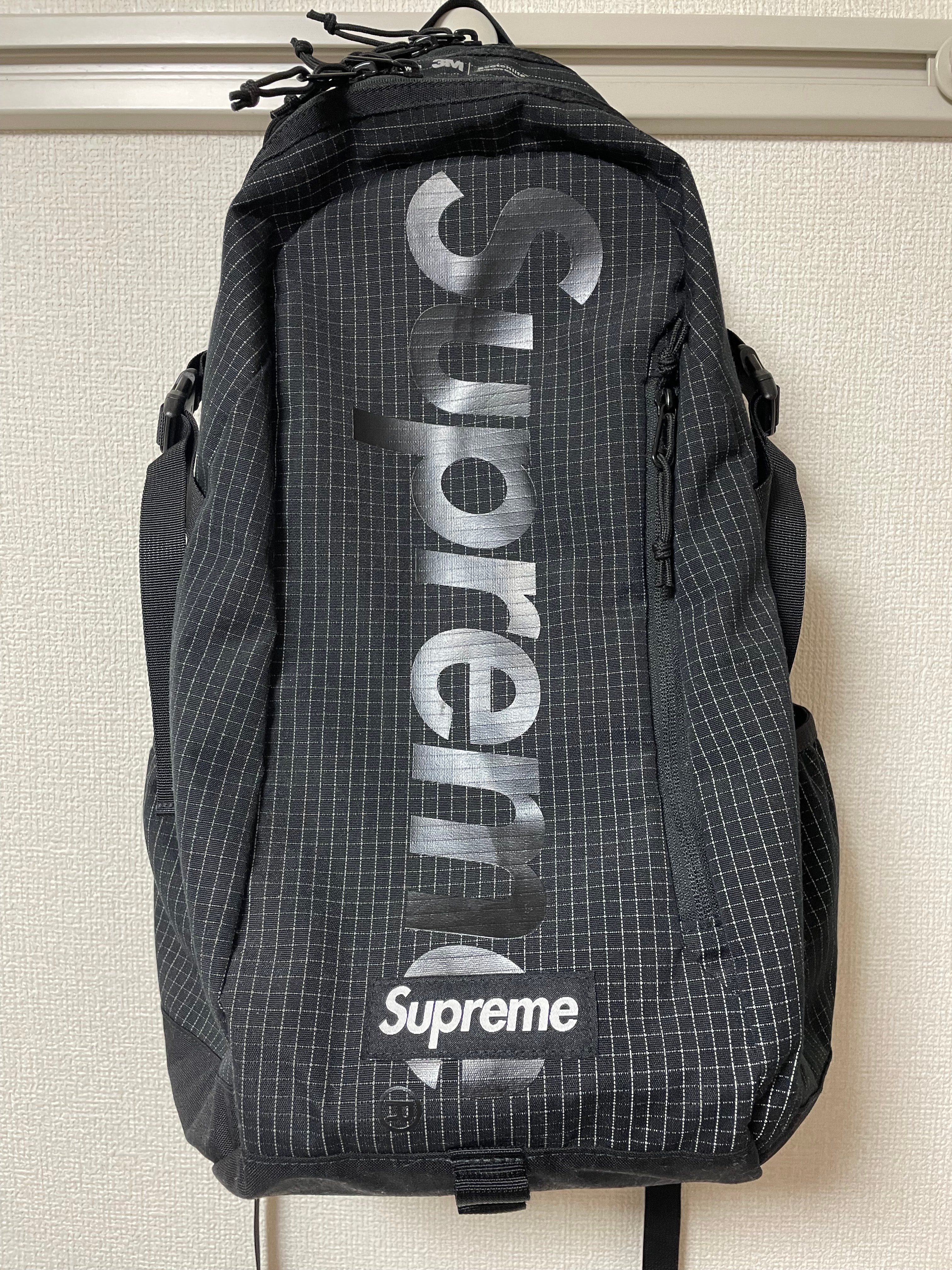 シュプリーム バックパック "ブラック" (24SS)