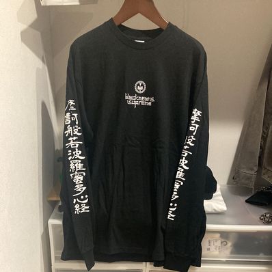 Supreme / Blackmeans L/S Tee "Black"