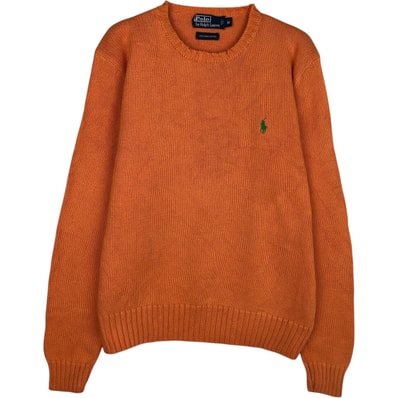 古着 ラルフローレン Ralph Lauren POLO by Ralph Lauren ピマコットンニットセーター メンズM相当/eaa637165