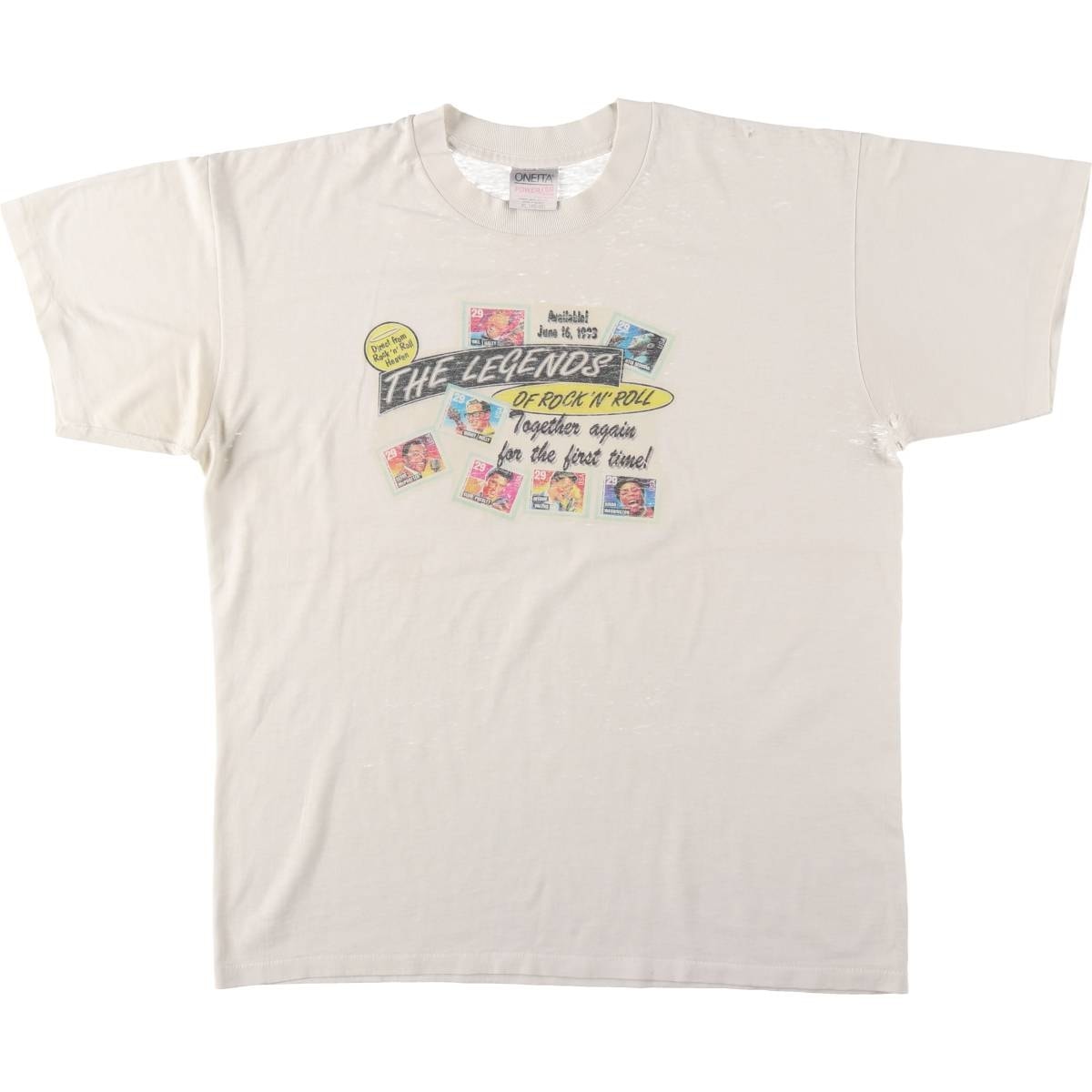 古着 オニータ ONEITA The Legends of Rock 'n' Roll バンドTシャツ バンT メンズXL相当/eaa569656