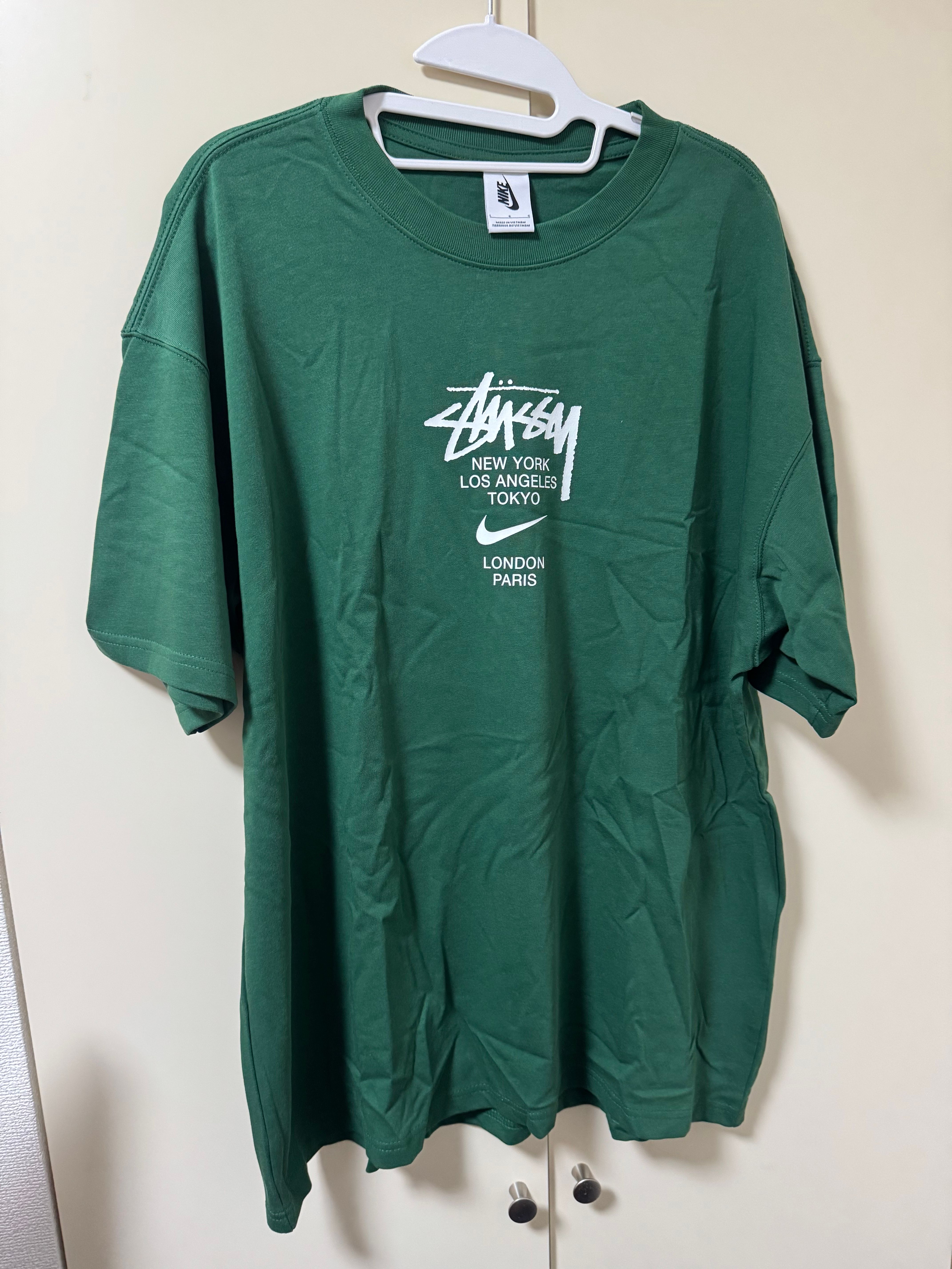 Nike x Stussy International T-Shirt "Green"