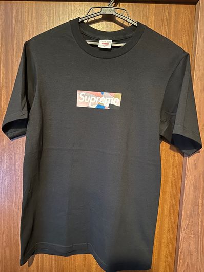 Supreme / Emilio Pucci® Box Logo Tee "Black/Pink"