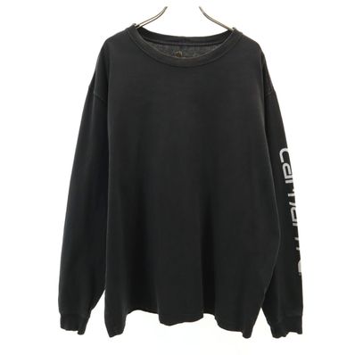 Carhartt カーハート K231 長袖 オリジナルフィット Tシャツ L ブラック ロンT