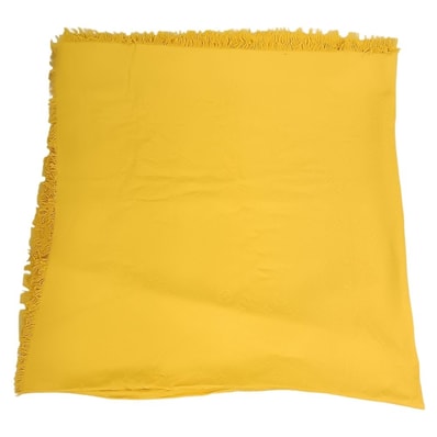 LOUIS VUITTON ルイ・ヴィトン モノグラム 大判 ショール スカーフ イエロー サイズフリー 正規品 / 54317