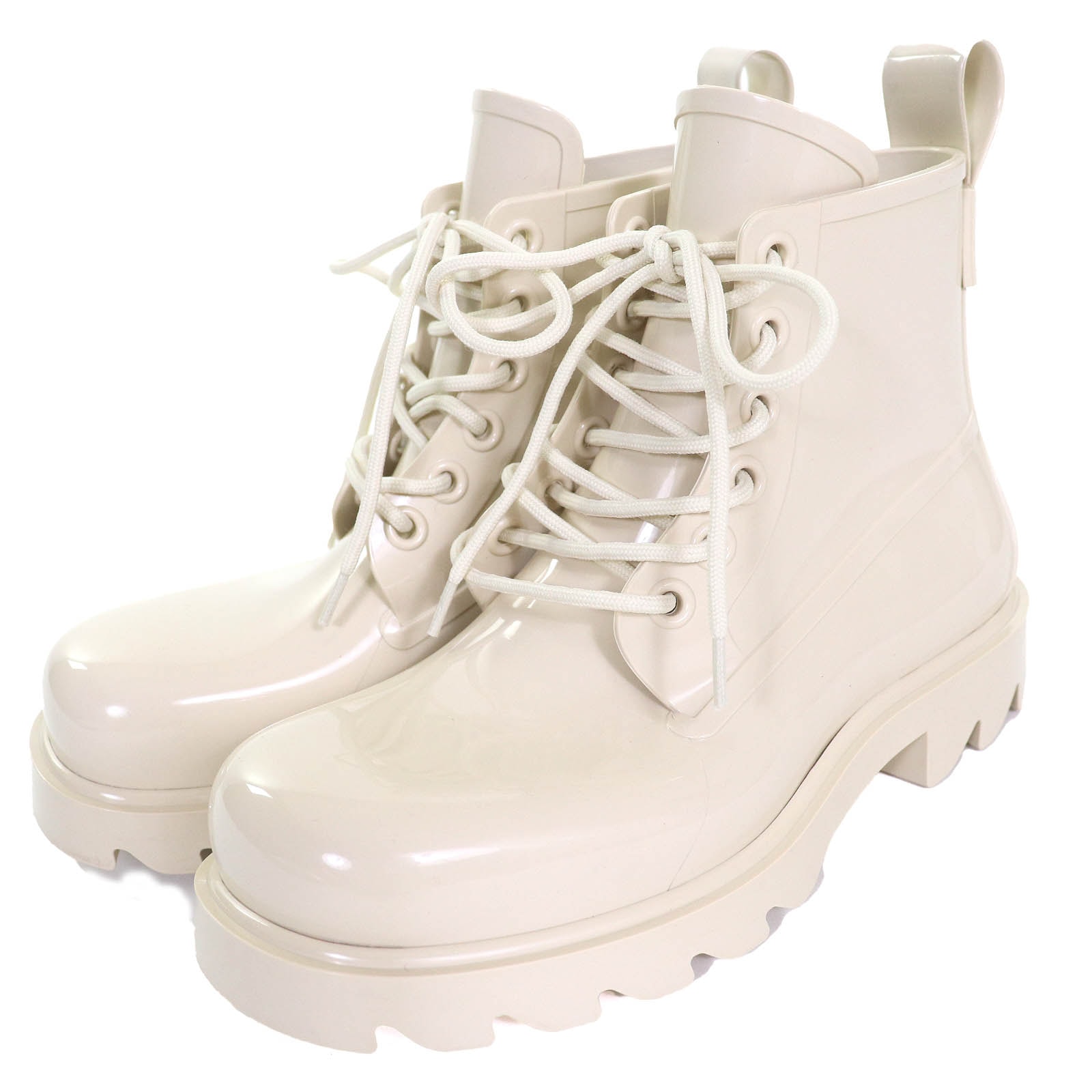 美品 ボッテガヴェネタ
 ショートブーツ STRIDE ストライド アイボリー レディース 38