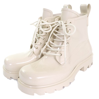 美品 ボッテガヴェネタ
ショートブーツ STRIDE ストライド アイボリー レディース 38