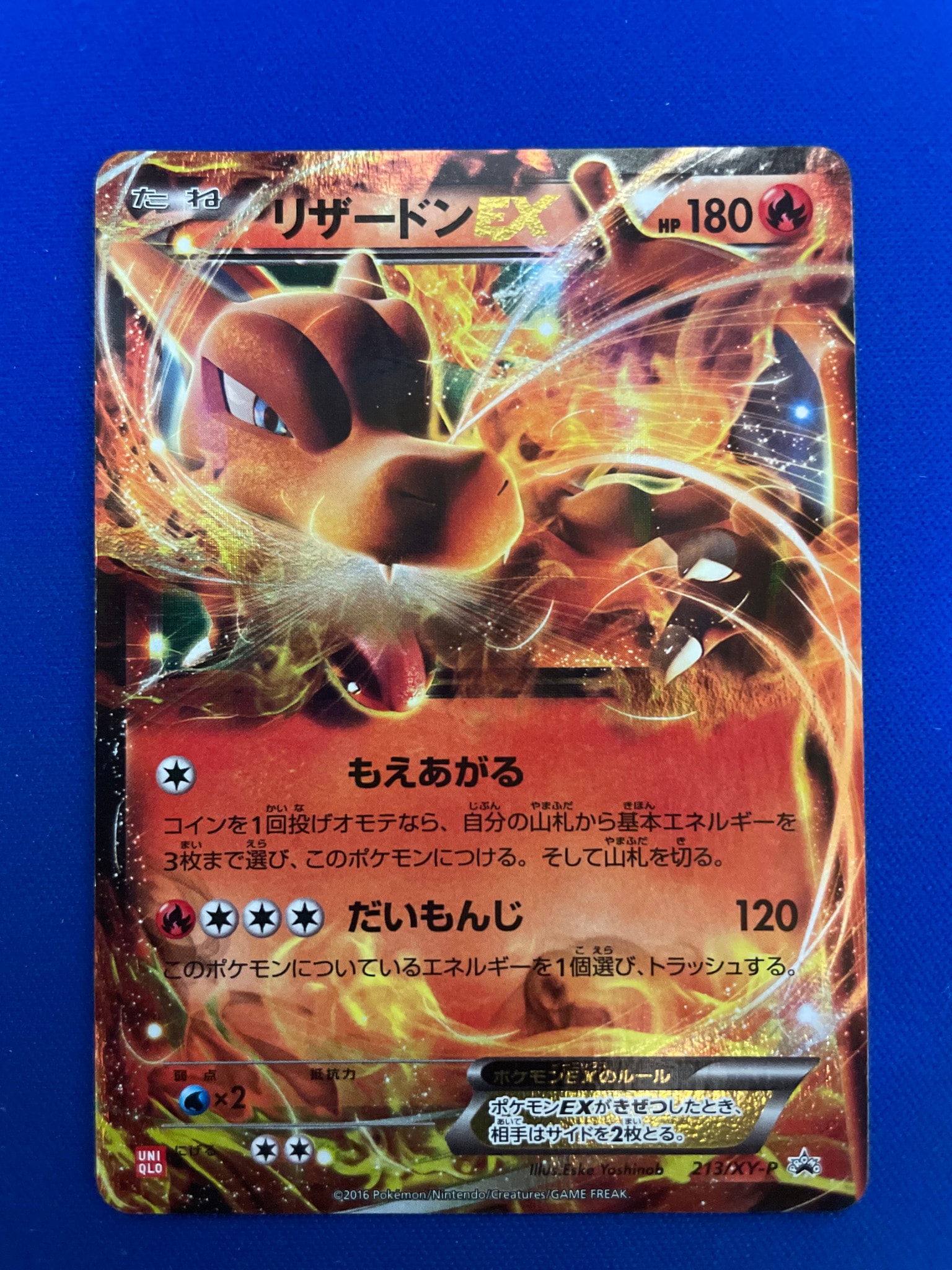 リザードンEX: プロモ[XY-P 213/XY-P](プロモーションカード「XY-P