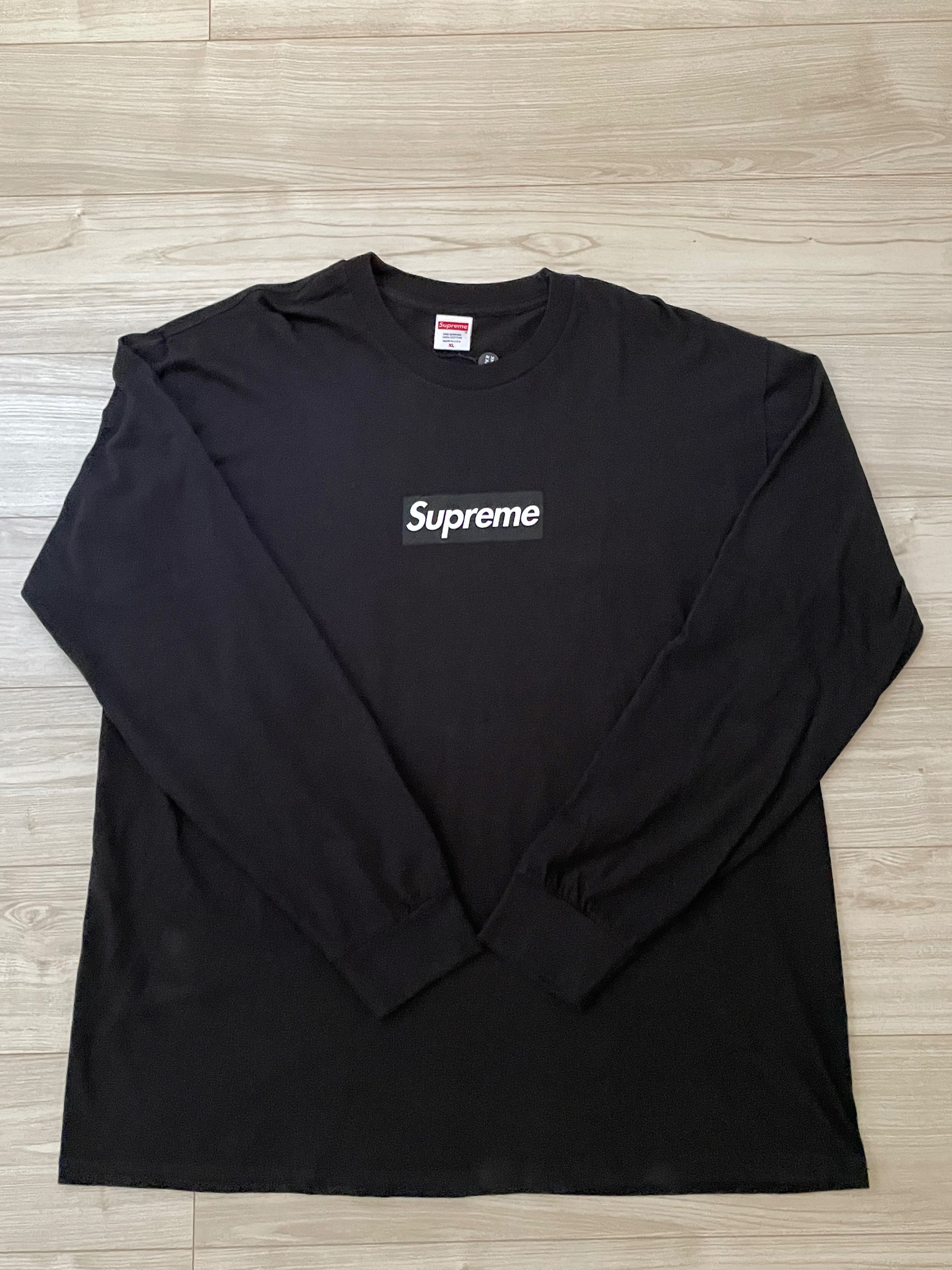 Supreme Box Logo L/S Tee "Black"