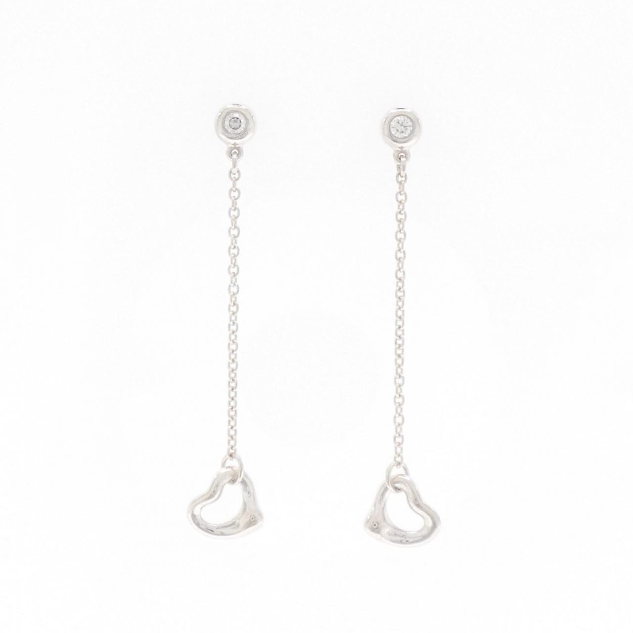 ティファニー オープンハート ピアス