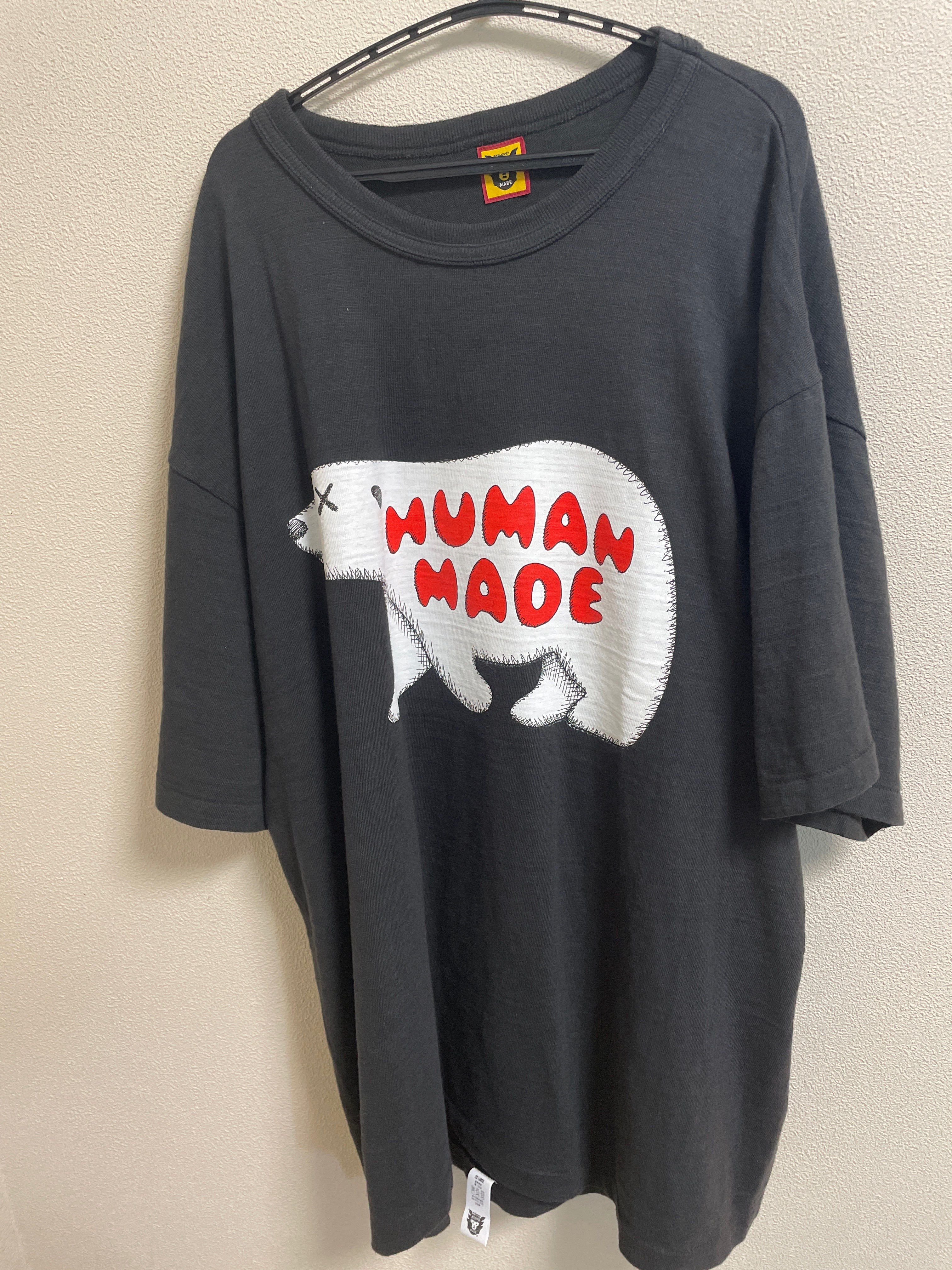 HUMAN MADE x KAWS T-SHRIT #2 "Black"